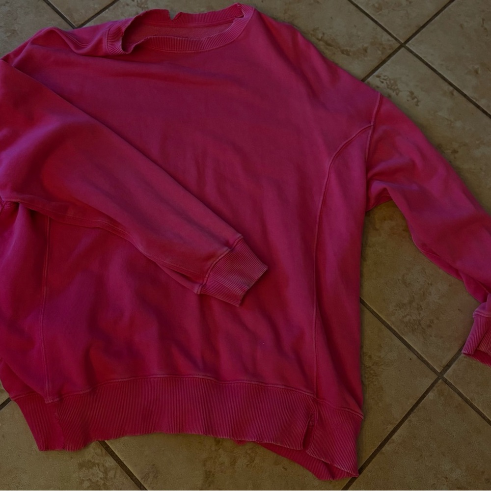 Aerie Bold Pink Pullover